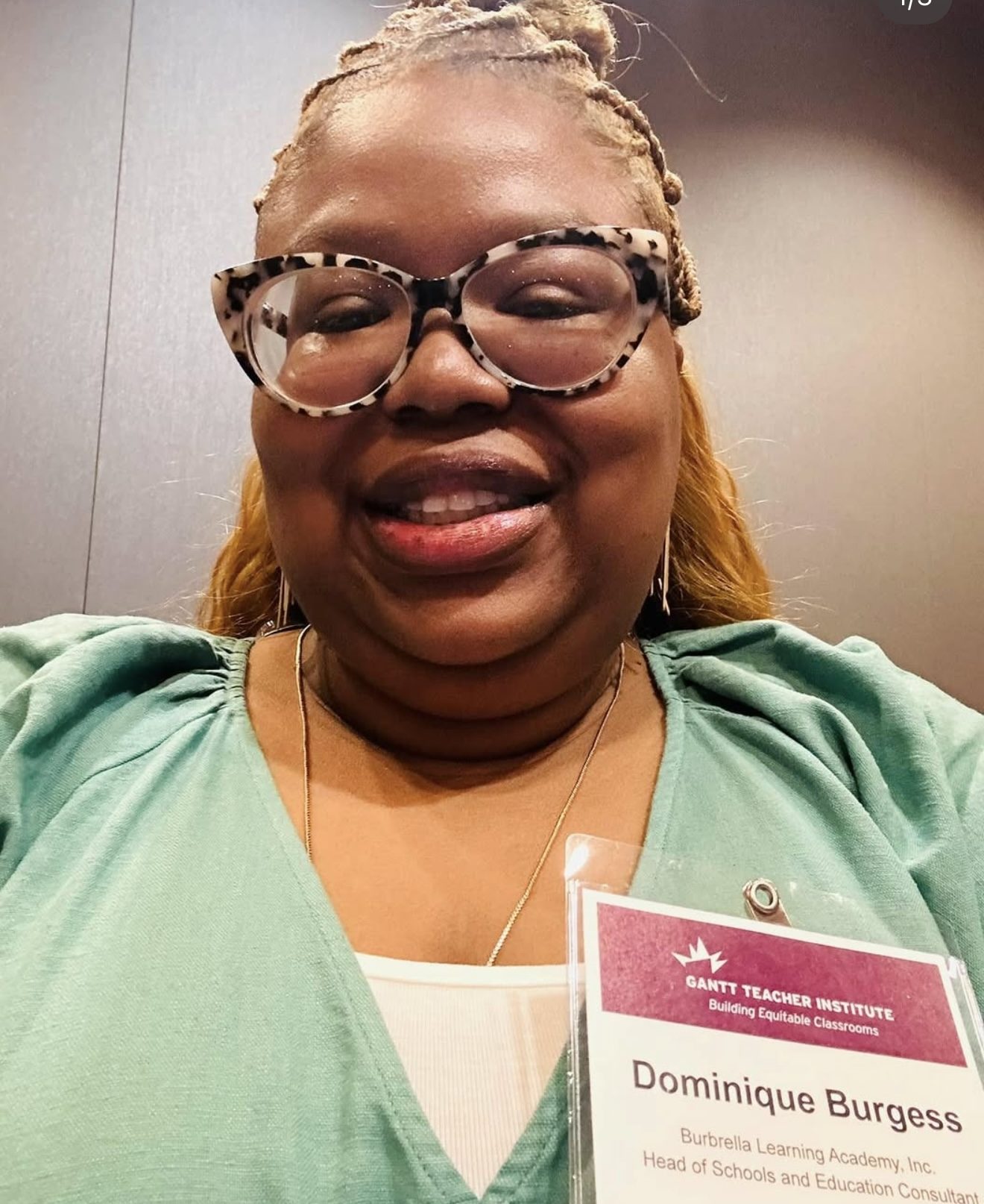 Dominque Burgess, education entrepreneur and founder of DOM Consulting