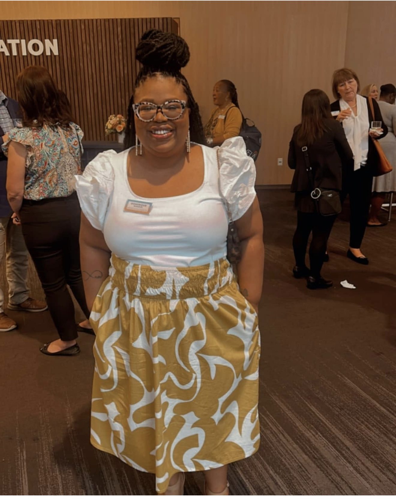 Dominque Burgess, founder of DOM Consulting and Burbrella Learning Academy