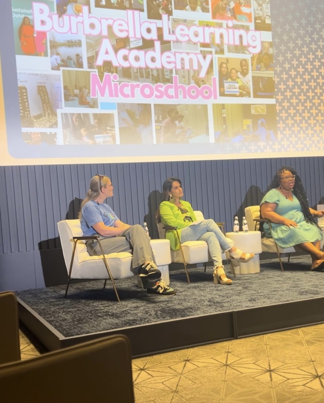 Panel presentation featuring the Burbrella Learning Academy microschool model